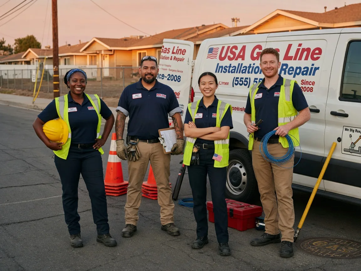 Gas Line Installation company in Troy, OH